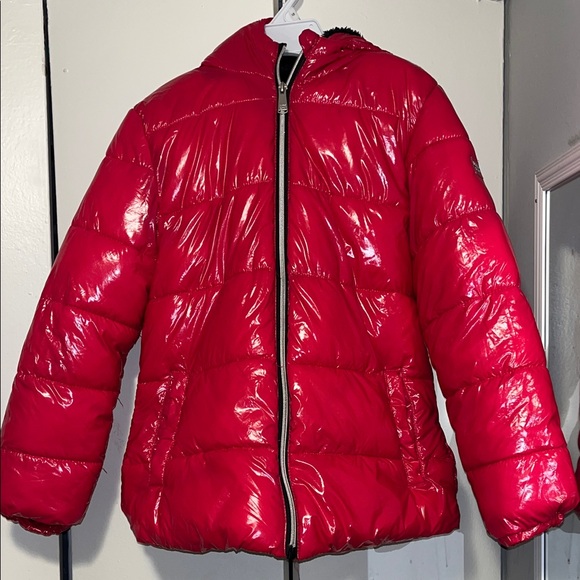 Kids Pink Limited Puffer Jacket Size 10/12 - Picture 1 of 5